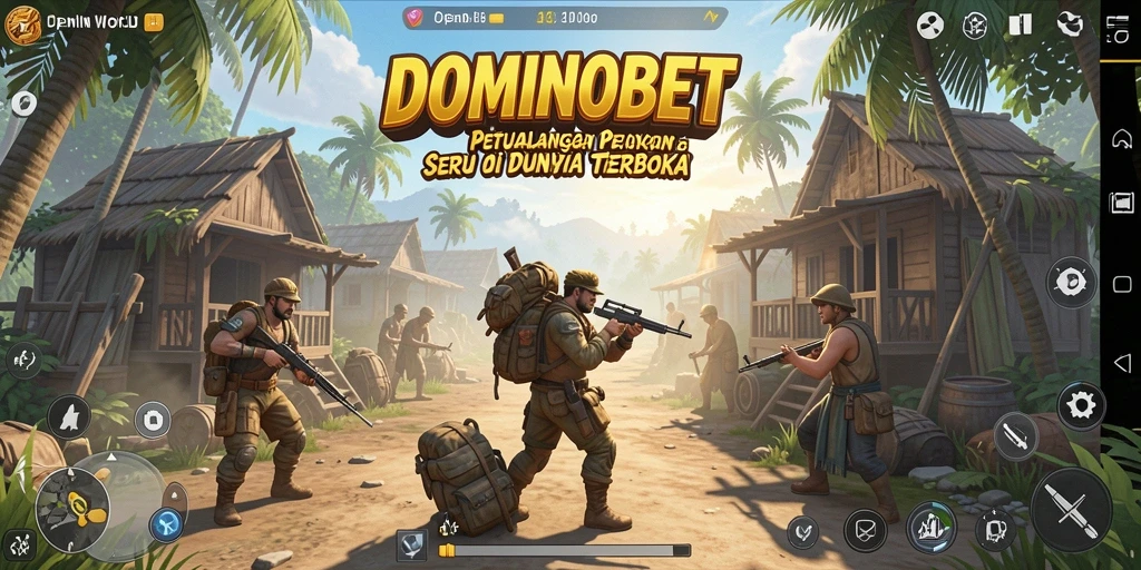 Tampilan antarmuka game Open World yang menakjubkan.