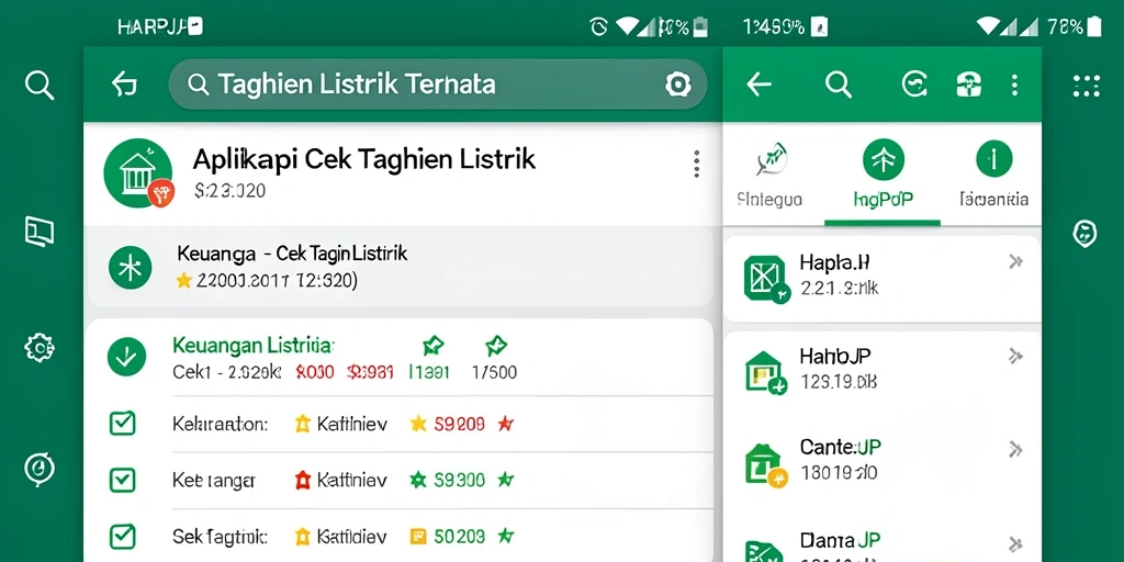 Tampilan antarmuka HARAPJP yang intuitif dan efisien.