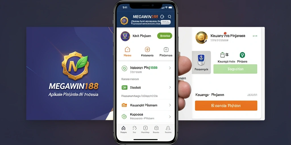 Antarmuka aplikasi MEGAWIN188 yang sederhana dan mudah digunakan.