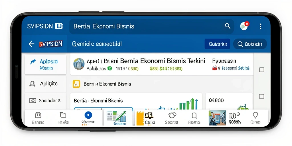 Tampilan antarmuka pengguna SVIPSIDN yang informatif dan mudah digunakan.