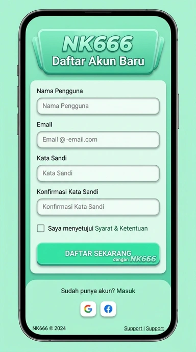 Buat Akun Baru di nk666 Secara Mudah